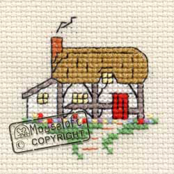 Cross Stitch Kit Cottage - Mouseloft