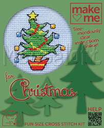 Cross stitch kit Happy Tree - Mouseloft