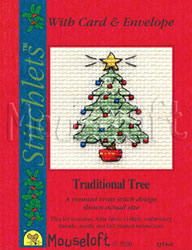 Cross stitch kit Traditional Tree - Mouseloft