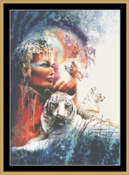 Cross Stitch Chart Empress - Mystic Stitch