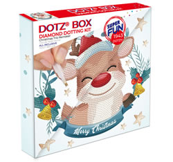 Diamond Dotz Dotz Box - Christmas Reindeer - Needleart World