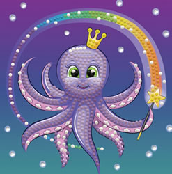 Diamond Dotz Dotz Box - Magical Octopus - Needleart World