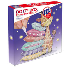 Diamond Dotz Dotz Box - Giraff Pillow - Needleart World