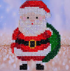 Diamond Dotz Santa Claus Sack Picture - Needleart World