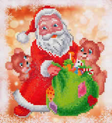 Diamond Dotz Santa & Teddies - Needleart World