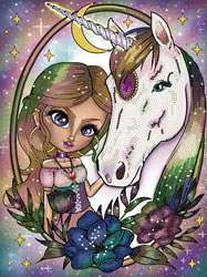 Diamond Dotz Unicorn - Needleart World