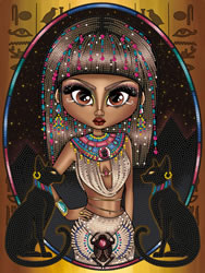 Diamond Dotz Egyptian Princess - Needleart World