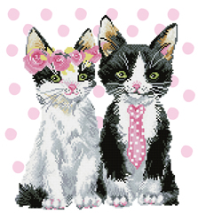 Diamond Dotz Mr & Mrs Pink - Needleart World