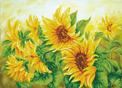 Diamond Dotz Hazy Daze Sunflowers - Needleart World