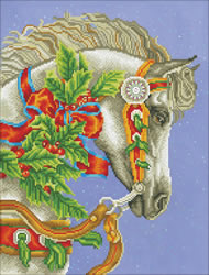 Diamond Dotz Festive Canter - Needleart World