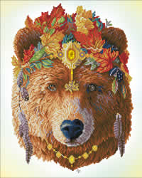 Diamond Dotz Bohemian Bear - Needleart World