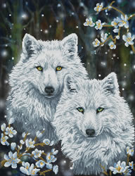 Diamond Dotz Winter Wolves - Needleart World