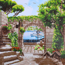 Diamond Dotz Mediterranean Stroll - Needleart World