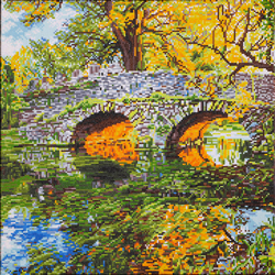 Diamond Dotz Country Bridge - Needleart World