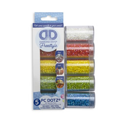 Diamond Dotz Dotz in Cylinders 5x 12 g - AB - Needleart World