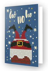 Diamond Dotz Greeting Card Ho Ho Ho - Needleart World