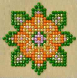 Diamond Dotz Flower Mandala 1 - Needleart World