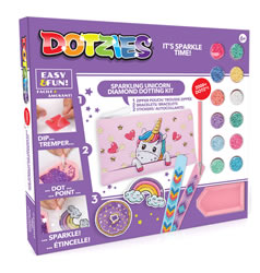 Diamond Dotz Dotzies - Sparkling Unicorn - Activity Set 5 projects - Needleart World