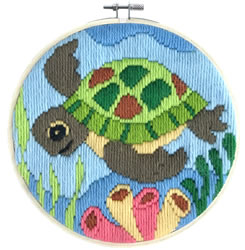 Platsteek borduurpakket Ocean Baby - Needleart World