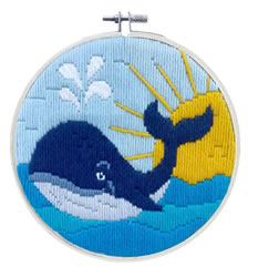 Longstitch kit Whale Song - Needleart World
