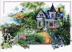 Pre-printed cross stitch kit Summer Comes - Needleart World