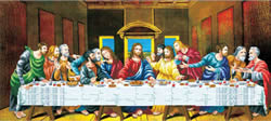 Pre-printed cross stitch kit The Last Supper - Needleart World