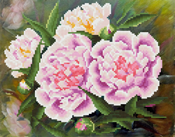 Simply Dotz Romantic Pink Peonies - Needleart World