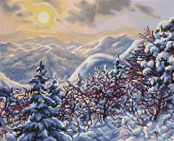 Simply Dotz Golden Winter - Needleart World