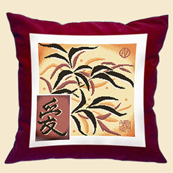 Cross Stitch Kit Eastern Cushion - PANNA