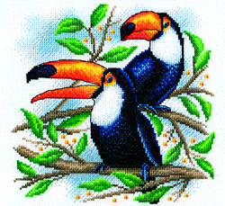 Cross Stitch Kit Toucan - PANNA