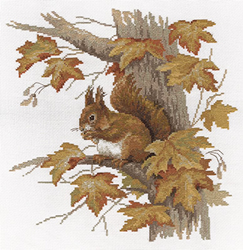Cross Stitch Kit Squirrel - PANNA