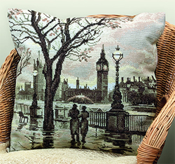 Cross Stitch Kit London's Rain - PANNA