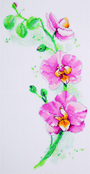 Cross Stitch Kit Orchid - PANNA