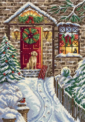 Cross stitch kit Christmas Eve - PANNA