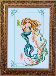 Cross Stitch Chart Little Mermaid - Passione Ricamo