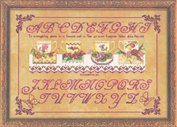 Cross Stitch Chart 4 Seasons Sampler - Passione Ricamo