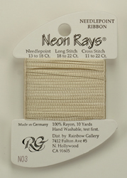 Neon Rays Pale Beige - Rainbow Gallery