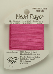 Neon Rays Rose Pink - Rainbow Gallery