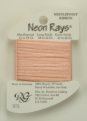 Neon Rays Pale Peach - Rainbow Gallery