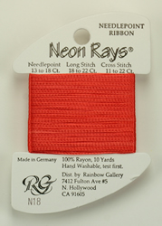 Neon Rays Dark Peach - Rainbow Gallery