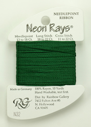 Neon Rays Spruce Green - Rainbow Gallery