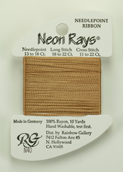 Neon Rays Beige - Rainbow Gallery