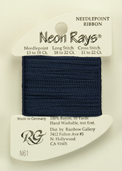 Neon Rays Midnight Blue - Rainbow Gallery