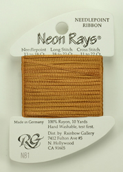 Neon Rays Nutmeg - Rainbow Gallery