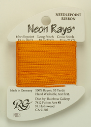 Neon Rays Tangerine - Rainbow Gallery