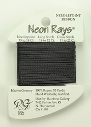 Neon Rays Dark Gray - Rainbow Gallery