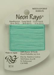 Neon Rays Lite Sea Foam - Rainbow Gallery