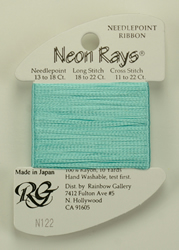 Neon Rays Aquamarine - Rainbow Gallery