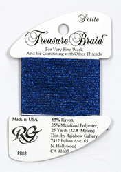 Petite Treasure Braid Sapphire - Rainbow Gallery