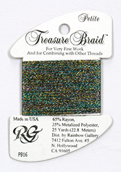 Petite Treasure Braid Confetti Dark - Rainbow Gallery